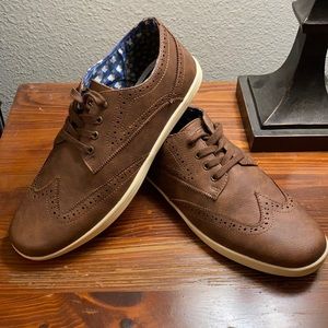 Men’s Ben Sherman Brown Casual Dress Shoes